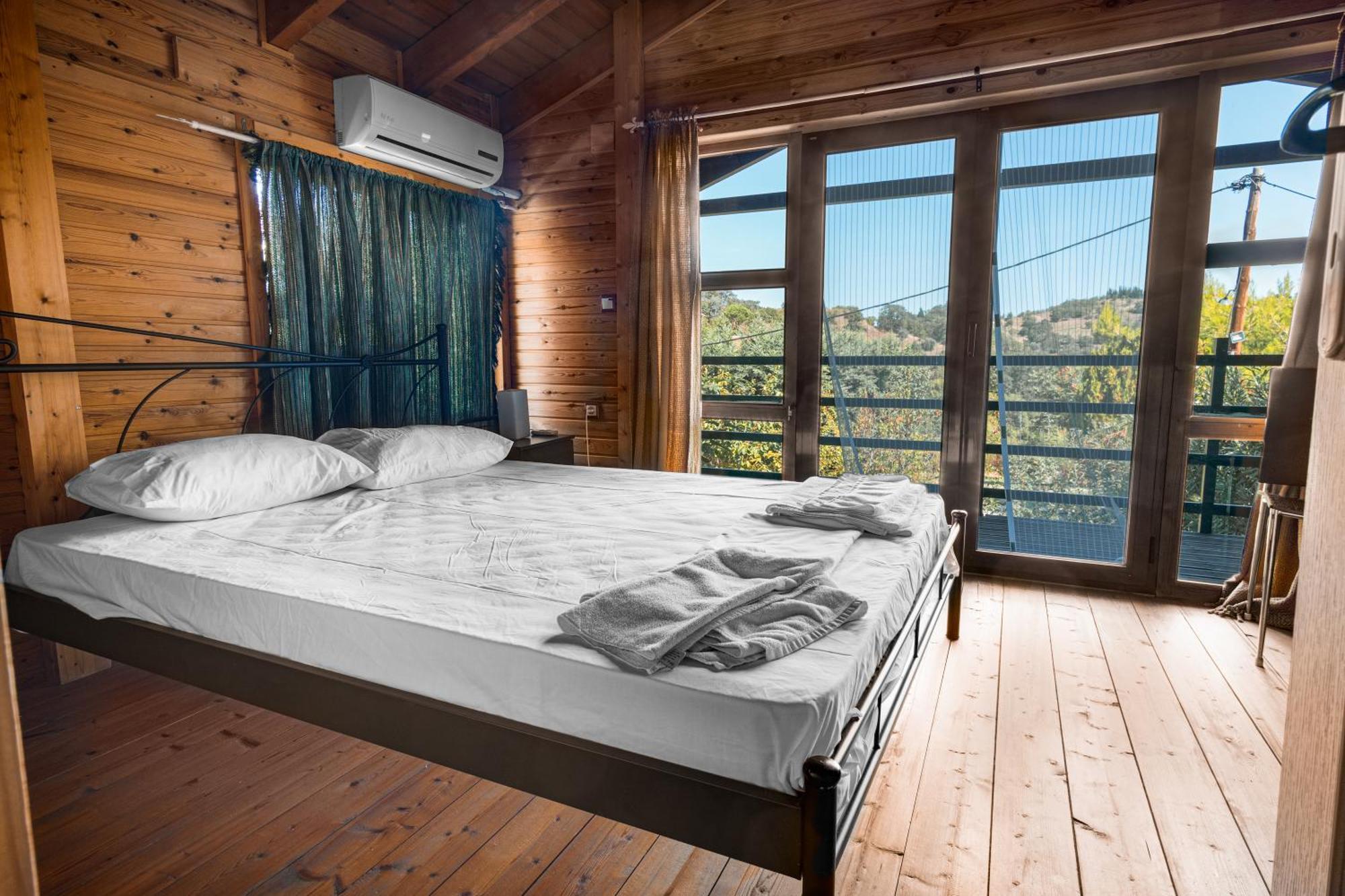 Zeus-Village Οικισμός Φινλανδικών Chalet Με Πισίνες & Γυμναστήριο Molos  Esterno foto