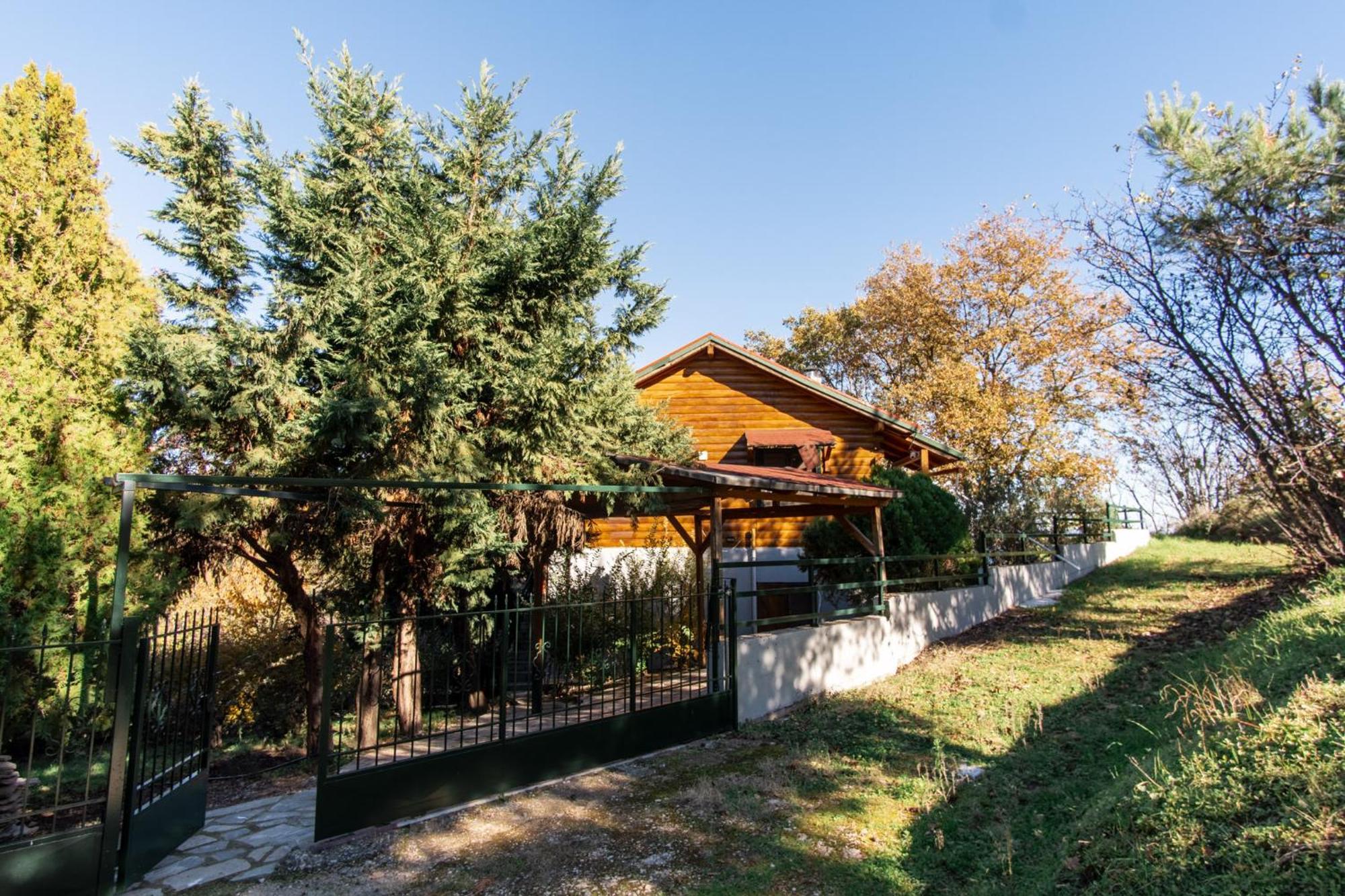 Zeus-Village Οικισμός Φινλανδικών Chalet Με Πισίνες & Γυμναστήριο Molos  Esterno foto