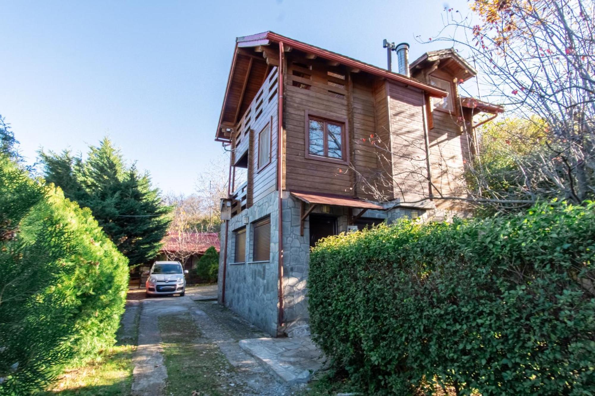 Zeus-Village Οικισμός Φινλανδικών Chalet Με Πισίνες & Γυμναστήριο Molos  Esterno foto