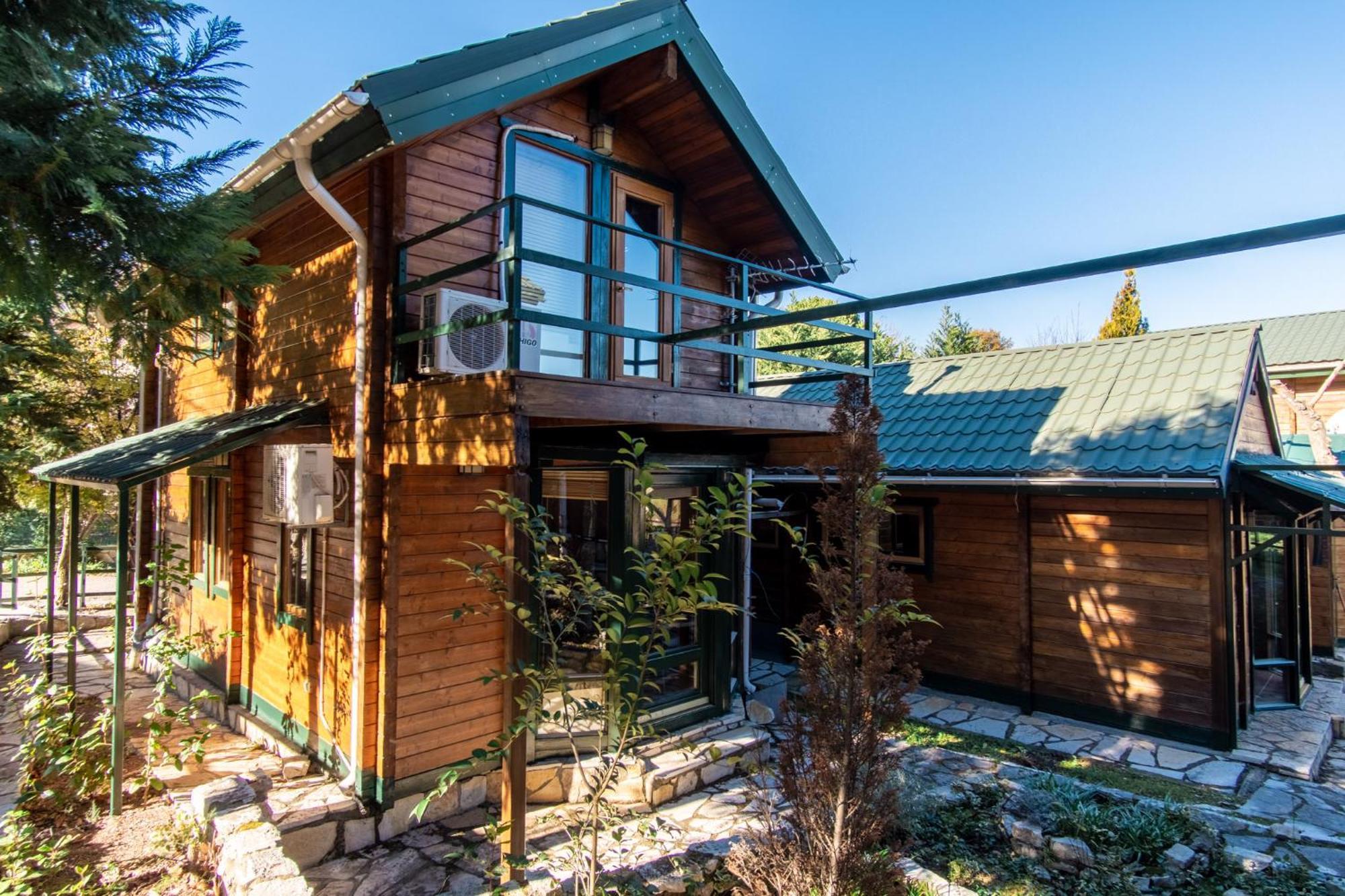 Zeus-Village Οικισμός Φινλανδικών Chalet Με Πισίνες & Γυμναστήριο Molos  Esterno foto