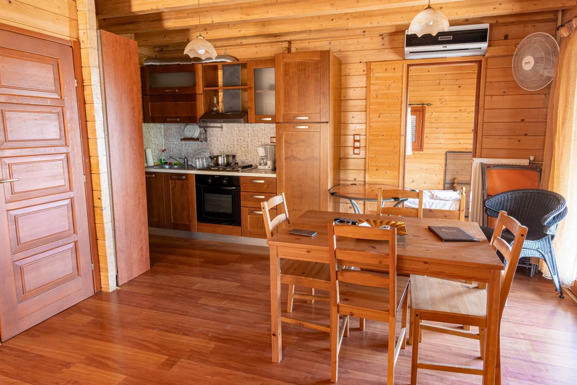 Zeus-Village Οικισμός Φινλανδικών Chalet Με Πισίνες & Γυμναστήριο Molos  Esterno foto