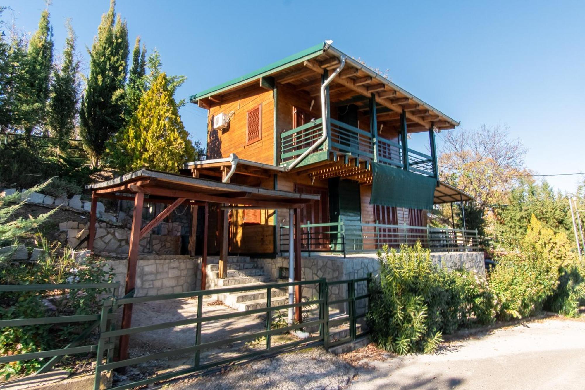 Zeus-Village Οικισμός Φινλανδικών Chalet Με Πισίνες & Γυμναστήριο Molos  Esterno foto