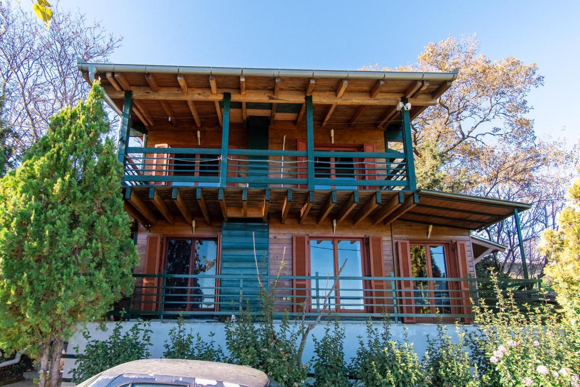 Zeus-Village Οικισμός Φινλανδικών Chalet Με Πισίνες & Γυμναστήριο Molos  Esterno foto