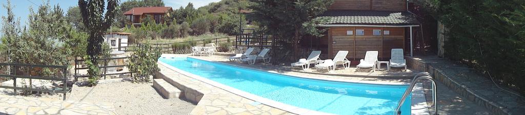 Zeus-Village Οικισμός Φινλανδικών Chalet Με Πισίνες & Γυμναστήριο Molos  Esterno foto