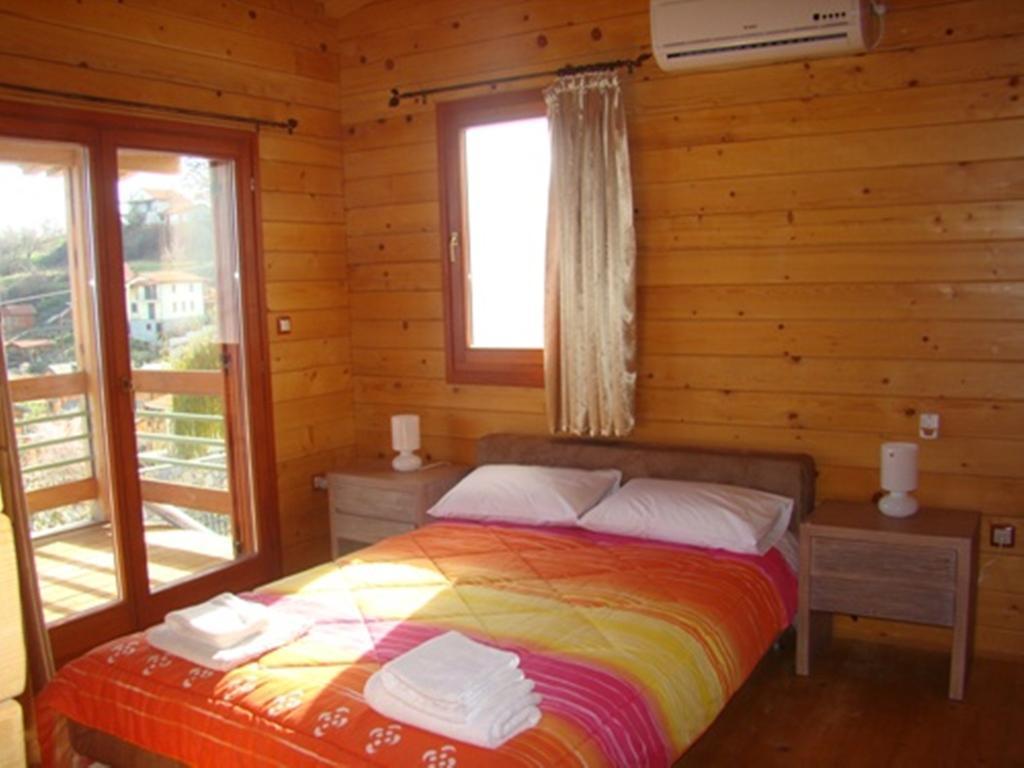 Zeus-Village Οικισμός Φινλανδικών Chalet Με Πισίνες & Γυμναστήριο Molos  Esterno foto